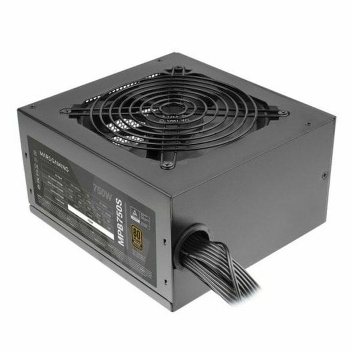 Mars Gaming MPB750S Fuente de Alimentación ATX 750W 80 Plus Bronze ARGB Ventilador 120mm Silencioso Garantía 6 Años 1 Mars Gaming MPB750S Fuente de Alimentación ATX 750W 80 Plus Bronze ARGB Ventilador 120mm Silencioso Garantía 6 Años 1