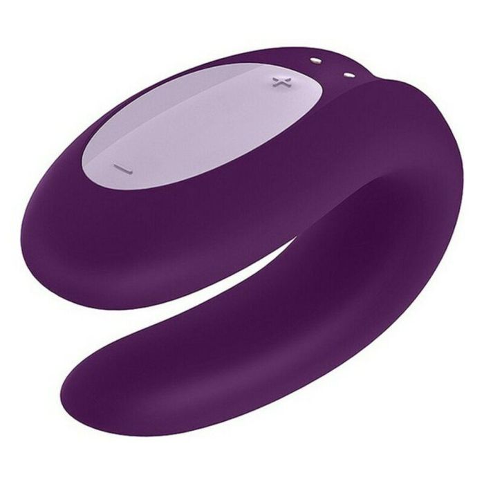 Satisfyer Double joy vibrador violeta con app y bluetooth