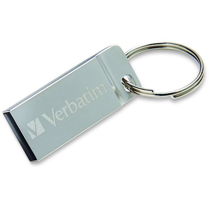 Verbatim Stick USB 2.0 Metal Executive 16GB Plata