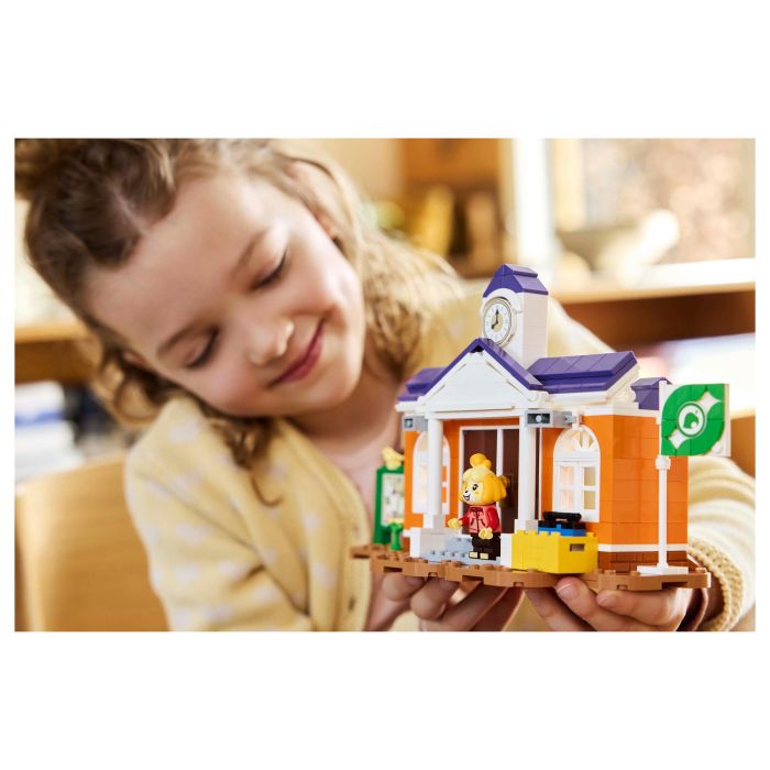 Lego Animal Crossing 77052 Kéké en la Plaza Juguete para Construir con Cafetería
