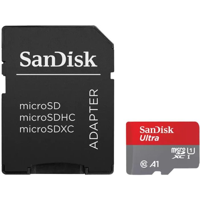 CARD SanDisk Ultra - Flash-Speicherkarte (microSDXC-an-SD-Adapter inbegriffen) - 64 GB 1