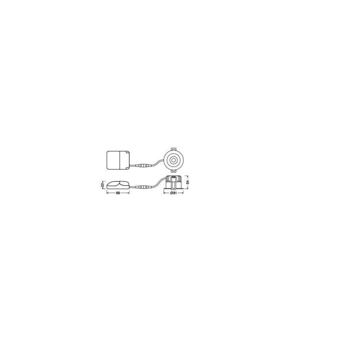[LVE-4058075799820] Foco Spot LED LEDVANCE    8W 680Lm 3000K 36º IP44 Regulable 2
