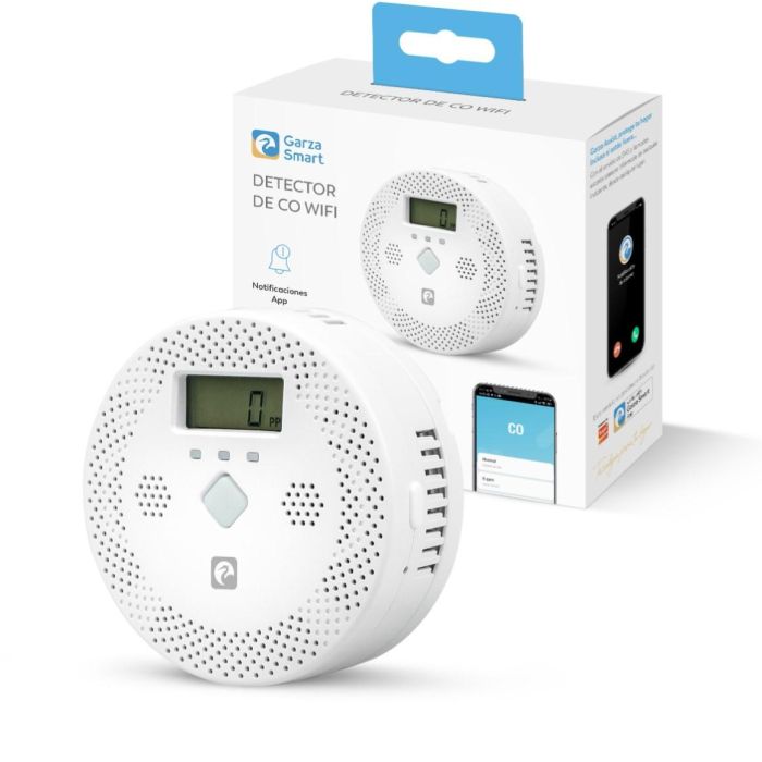 Detector de Seguridad de Co Smart Wifi Garza 401348C 2 Detector de Seguridad de Co Smart Wifi Garza 401348C 2