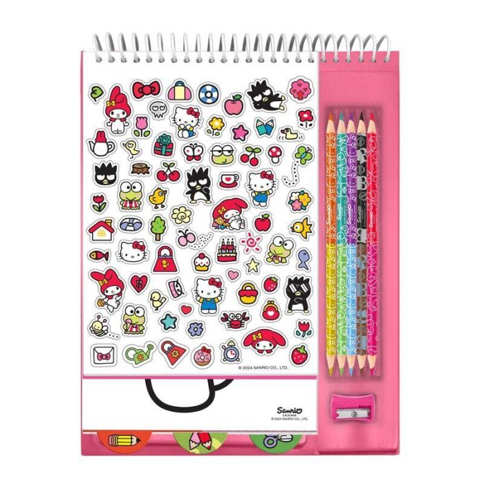 Set colorear lapices Hello Kitty 2 Set colorear lapices Hello Kitty 2