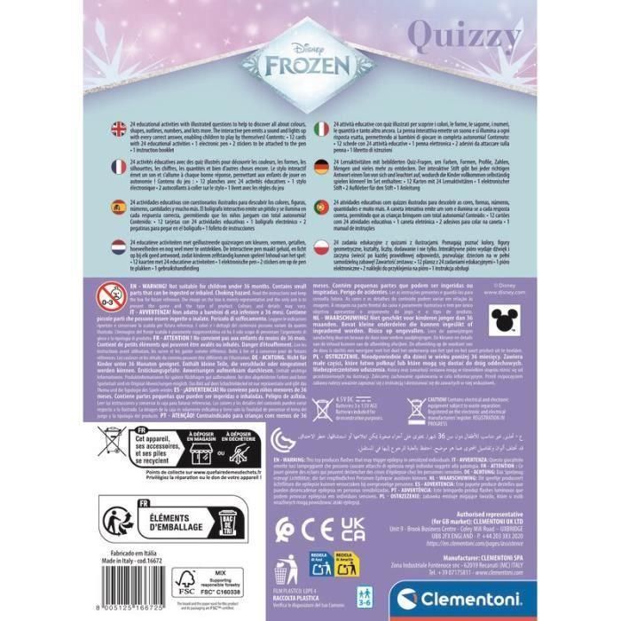 CLEMENTONI - Quizzy - Frozen 3 CLEMENTONI - Quizzy - Frozen 3