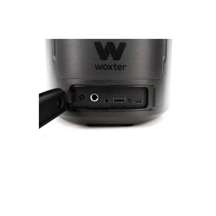 Woxter SO26-108 Altavoz Portátil Bluetooth Monster XL 100W con Luces LED, Resistente al Agua IPX5, TWS y Batería 4000mAh USB-C 4 Woxter SO26-108 Altavoz Portátil Bluetooth Monster XL 100W con Luces LED, Resistente al Agua IPX5, TWS y Batería 4000mAh USB-C 4