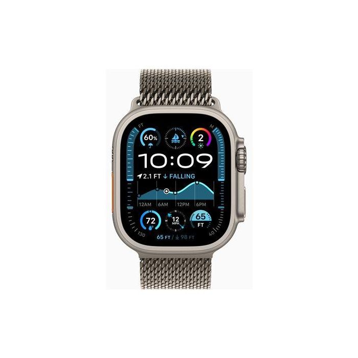 Apple Watch Ultra 2 GPS Caja Titanio 49mm Correa Milanese Loop Smartwatch