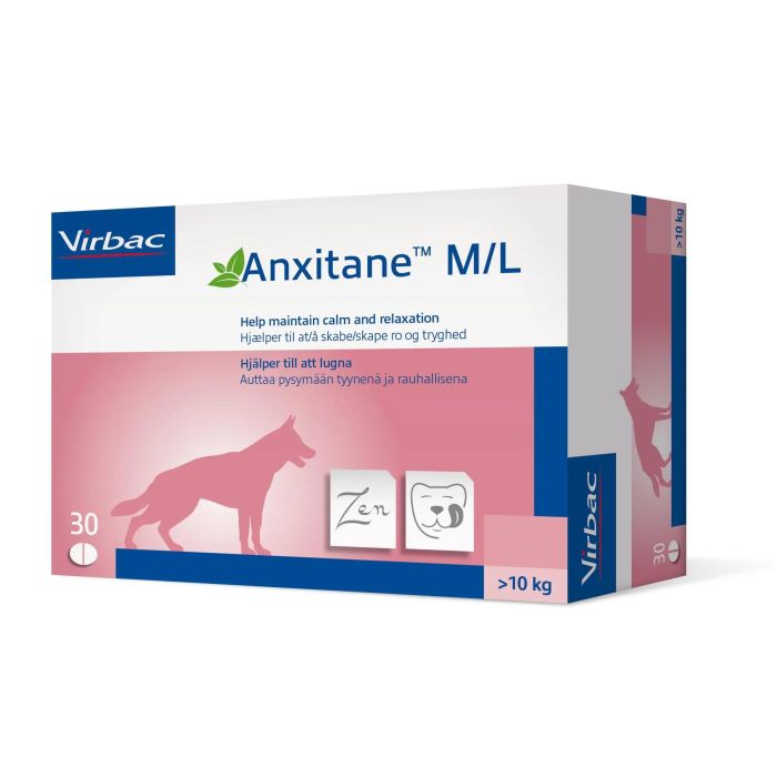 Virbac Anxitane M-L 30 Comp Palatables