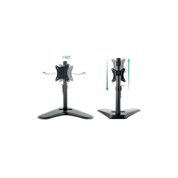 TooQ DB1701TN-B Soporte para Monitor de Escritorio con Peana 17-32'' VESA 75x75 100x100 Ajustable Inclinable Giratorio 9kg Negro 2 TooQ DB1701TN-B Soporte para Monitor de Escritorio con Peana 17-32'' VESA 75x75 100x100 Ajustable Inclinable Giratorio 9kg Negro 2