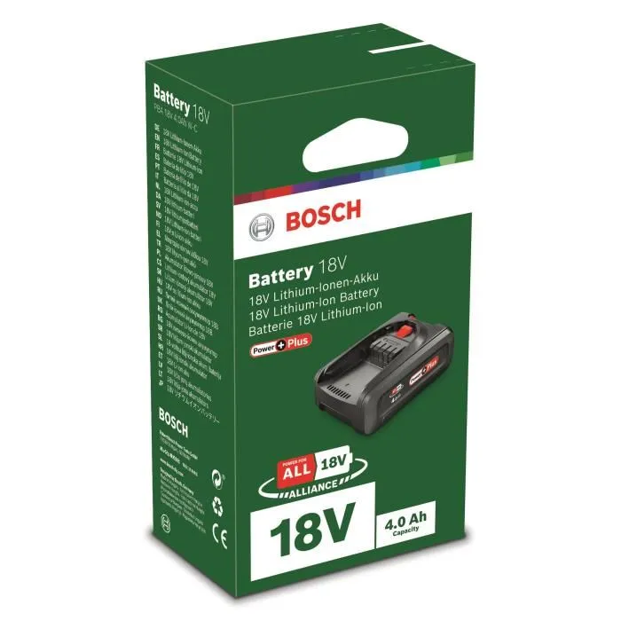 Bosch BOS1691657634896 Batería Power Plus Power para ALL 18 4 Ah 2 Bosch BOS1691657634896 Batería Power Plus Power para ALL 18 4 Ah 2