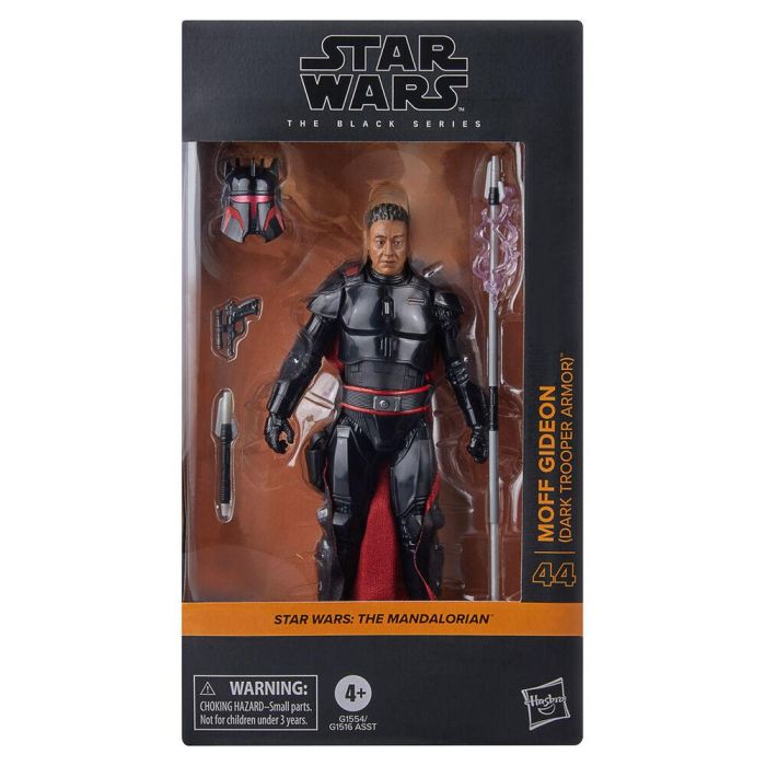 Hasbro Star Wars The Black Series Moff Gideon (Dark Trooper Armor) Figura 15 cm de The Mandalorian con 5 accesorios 0 Hasbro Star Wars The Black Series Moff Gideon (Dark Trooper Armor) Figura 15 cm de The Mandalorian con 5 accesorios 0