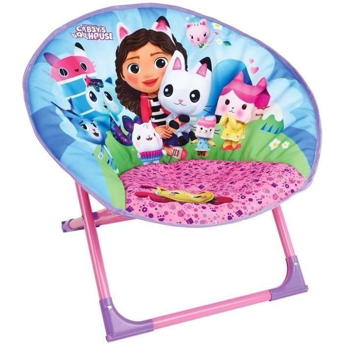 Fun House AAAAL59147 Asiento Lunar Plegable para Niños Gabby y la Casa Mágica h.47 x l.54 x d.42 cm Fun House AAAAL59147 Asiento Lunar Plegable para Niños Gabby y la Casa Mágica h.47 x l.54 x d.42 cm