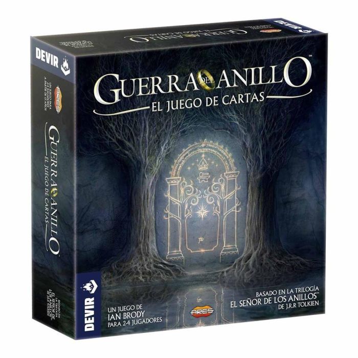 Devir Guerra del Anillo: El Juego de Cartas Estratégico por Equipos 2-4 Jugadores 100 Minutos 12+ Años Español 0 Devir Guerra del Anillo: El Juego de Cartas Estratégico por Equipos 2-4 Jugadores 100 Minutos 12+ Años Español 0