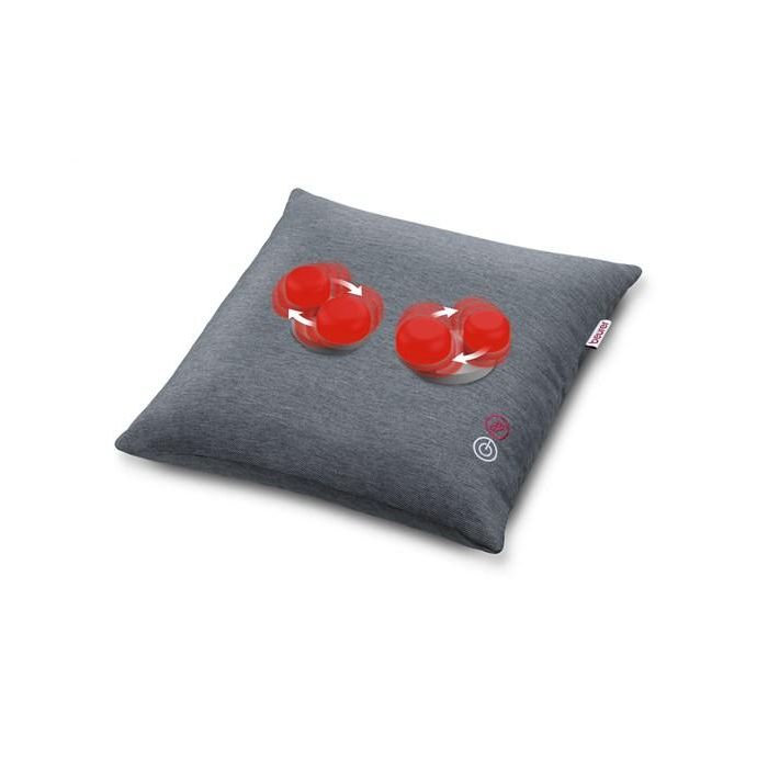 Beurer MG-135 Almohada de Masaje Shiatsu con Función Calor para Hombros, Cuello, Espalda y Piernas 4 Beurer MG-135 Almohada de Masaje Shiatsu con Función Calor para Hombros, Cuello, Espalda y Piernas 4