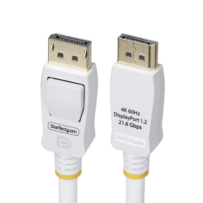 Cable USB Startech DP12-CABLE6FTW Blanco 1,8 m