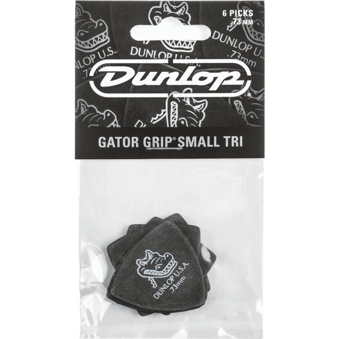 Dunlop Púas Gator Grip Triángulo 0,73 Mm (Pack De 6) 2