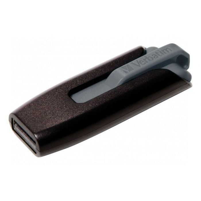 Pendrive Verbatim V3 Store 'n' Go Negro 64 GB (10 Unidades) 1 Pendrive Verbatim V3 Store 'n' Go Negro 64 GB (10 Unidades) 1