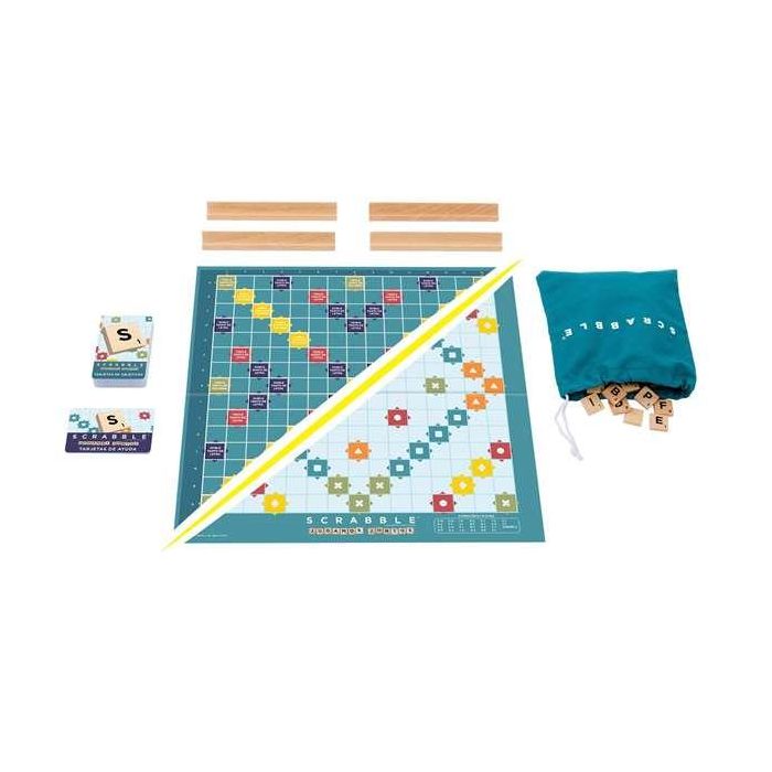 Juego scrabble core wood. el juego clasico de palabras cruzadas. 1 Juego scrabble core wood. el juego clasico de palabras cruzadas. 1