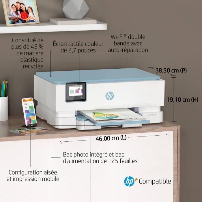 Impresora de inyección de tinta a color HP Envy Inspire 7221e All-in-One Color Copy Scan - 6 meses Tinta instantánea incluida con HP+ 2