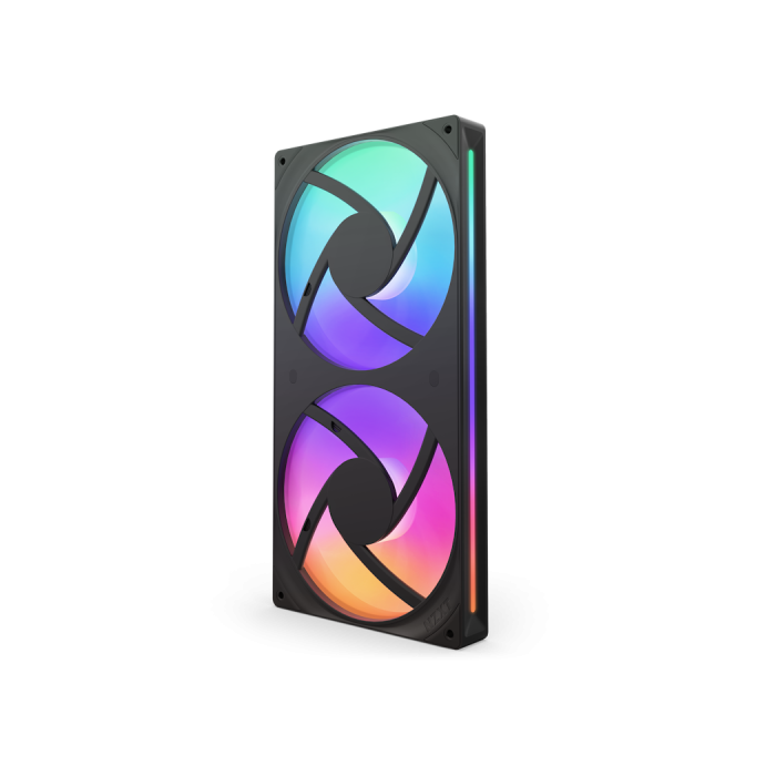 NZXT RF-U28HF-B1 Ventilador para Carcasa del Ordenador, 140mm, Negro, 500-2000 RPM, 3.2 mmH2O, LED Multi 1 NZXT RF-U28HF-B1 Ventilador para Carcasa del Ordenador, 140mm, Negro, 500-2000 RPM, 3.2 mmH2O, LED Multi 1