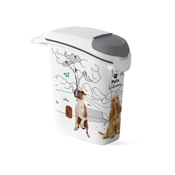 Caja de almacenamiento de comida para perros Curver PetLife de 10 kg Caja de almacenamiento de comida para perros Curver PetLife de 10 kg