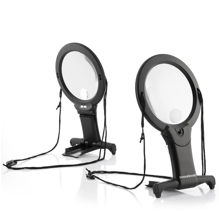 Lupa Manos Libres con luz LED Zooled InnovaGoods 3
