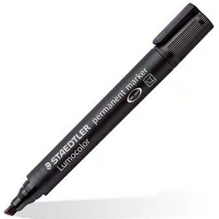 Rotulador permanente Staedtler Lumocolor 350 Negro (10 Unidades) 1 Rotulador permanente Staedtler Lumocolor 350 Negro (10 Unidades) 1
