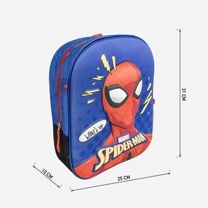 Mochila infantil 3D spiderman 8.0 x 32.0 x 26.0 cm 1 Mochila infantil 3D spiderman 8.0 x 32.0 x 26.0 cm 1