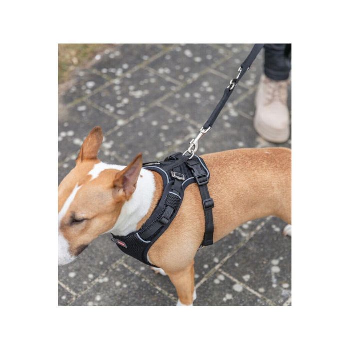Arnés para Perro Trixie Premium FlexMesh Negro L 18 Arnés para Perro Trixie Premium FlexMesh Negro L 18