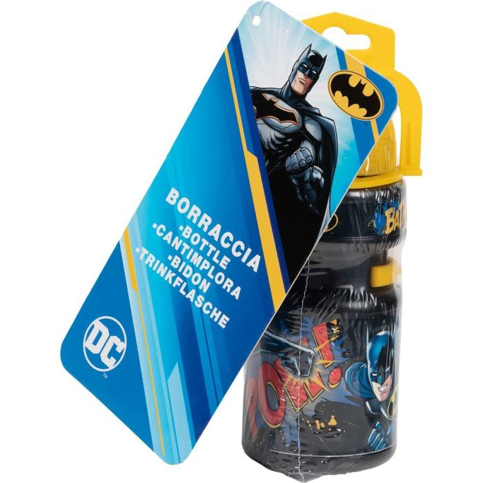 Botellín Infantil para Bicicleta Batman CZ10969 Amarillo/Negro 350 ml Amarillo 3