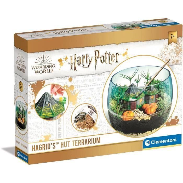 Terrario Harry Potter - Clementoni - Hagrid Hut para reproducir 1 Terrario Harry Potter - Clementoni - Hagrid Hut para reproducir 1