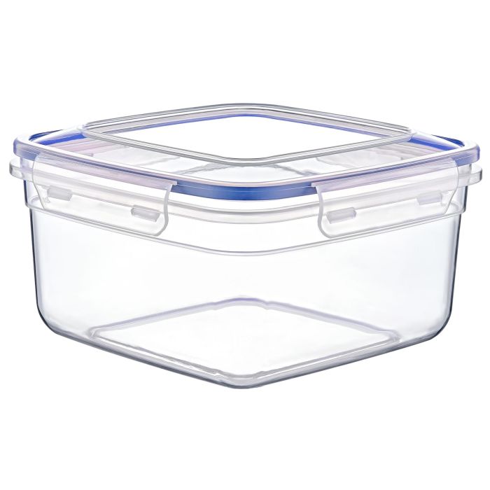 Fiambrera hermética cuadrada 2400 ml - Dem (12 Unidades) 2 Fiambrera hermética cuadrada 2400 ml - Dem (12 Unidades) 2