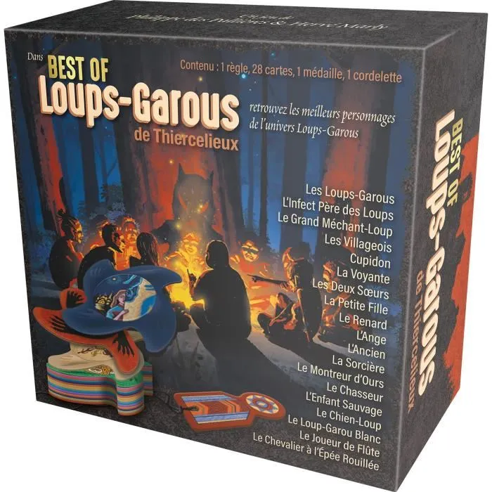 Asmodee Loups Garous de Thierceleux Best Of Juego de Mesa Juego de Roles Idioma Francés 3 Asmodee Loups Garous de Thierceleux Best Of Juego de Mesa Juego de Roles Idioma Francés 3