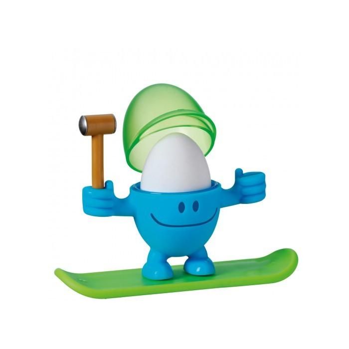 WMF 0616687620 McEgg Eierbecher. mit Löffel. Kunststoff. Cromargan H 11cm. blau 3