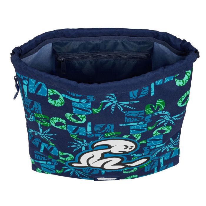 Bolsa Mochila con Cuerdas El Niño Glassy Azul marino 35 x 40 x 1 cm 3 Bolsa Mochila con Cuerdas El Niño Glassy Azul marino 35 x 40 x 1 cm 3