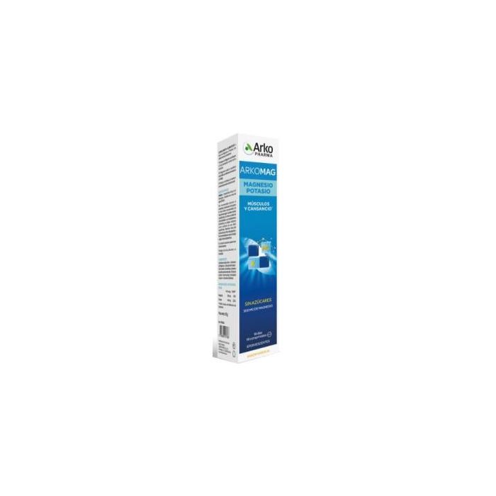 Arkovital Magnesio+Potasio 18Comp Efervescentes. Arkovital Magnesio+Potasio 18Comp Efervescentes.