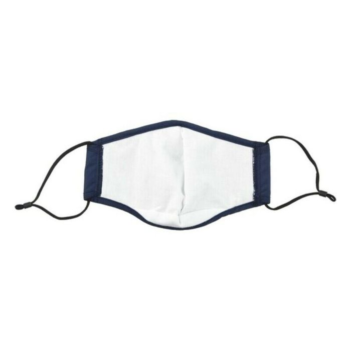 Mascarilla Higiénica de Tela Reutilizable Real Madrid C.F. Azul 3 Mascarilla Higiénica de Tela Reutilizable Real Madrid C.F. Azul 3