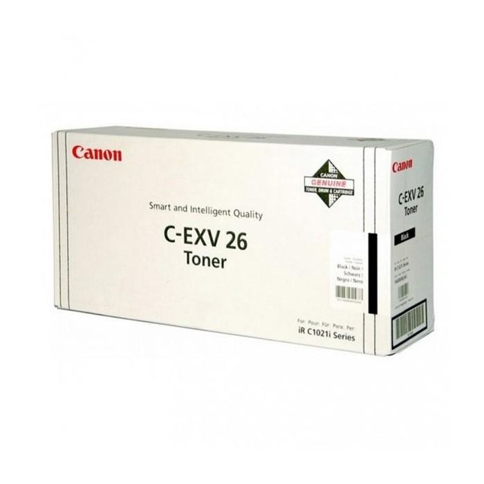 Canon C-EXV26 1660B006 Tóner Negro Original para iR C 1021/1028 hasta 6.000 páginas