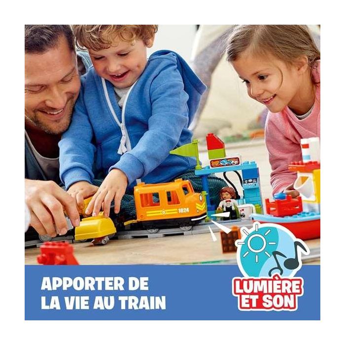 Juego de construccion tren de mercancías lego duplo 11