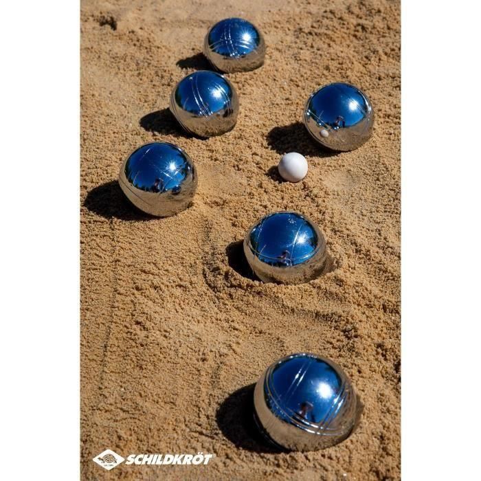 Schildkrot Funsport Juego de bolas de petanca plateado y negro - 4000885700084 2 Schildkrot Funsport Juego de bolas de petanca plateado y negro - 4000885700084 2