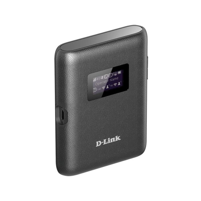 D-Link DWR-933 4G LTE Mobile Hotspot Wi-Fi 5 Doble Banda Negro Enrutador Portátil 3