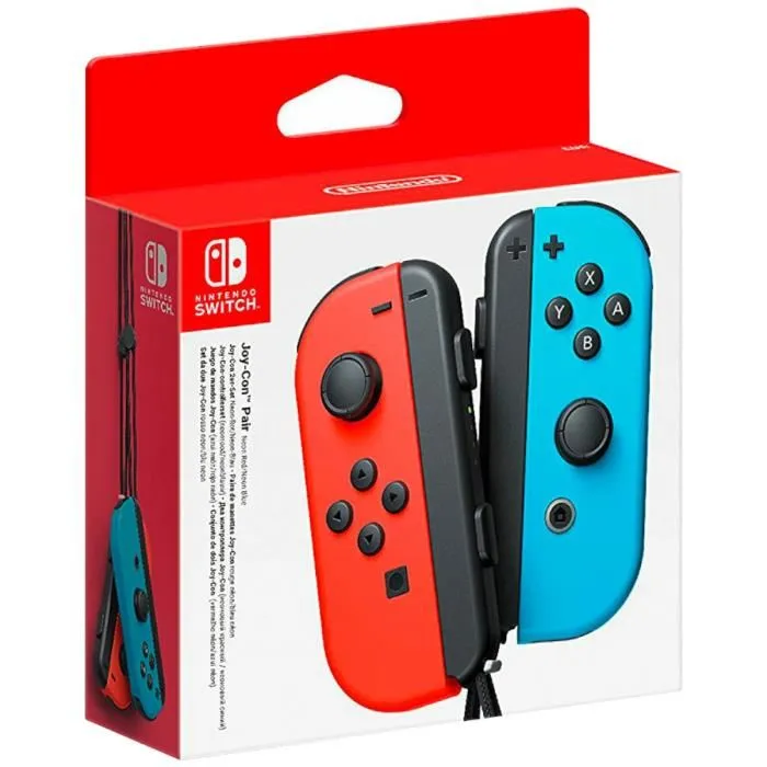 Nintendo Controladores Joy-Con Neon Blue / Neon Red para Switch Console 0 Nintendo Controladores Joy-Con Neon Blue / Neon Red para Switch Console 0