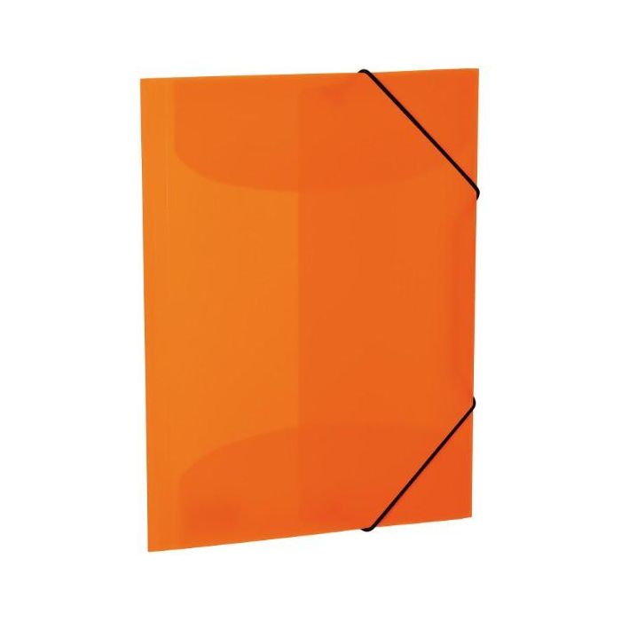 HERMA Carpeta de Recopilación A4 Naranja Neón de Polipropileno, Paquete de 3