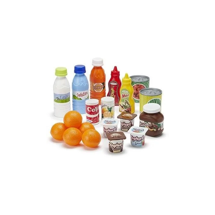 Ecoiffier Chef Pack Drive Dinette Accesorios con Comida y Bebida Juguete para Niños a partir de 18 meses Fabricación Francesa 2