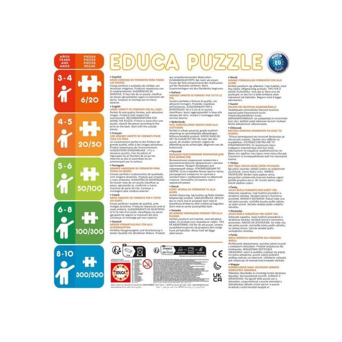 Educa Puzzle 2x100 piezas Stitch para niños a partir de 6 años 2