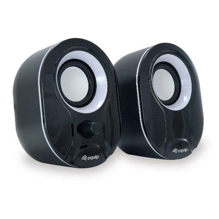 Altavoces PC Equip 245333 Negro Negro/Blanco 3 W Altavoces PC Equip 245333 Negro Negro/Blanco 3 W