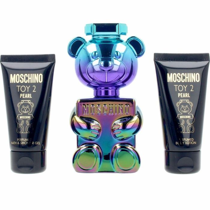 Moschino Toy 2 Pearl Eau de Parfum 50ml Vaporizador + Gel de Baño 50ml + Loción Corporal Perfumada 50ml para Mujer