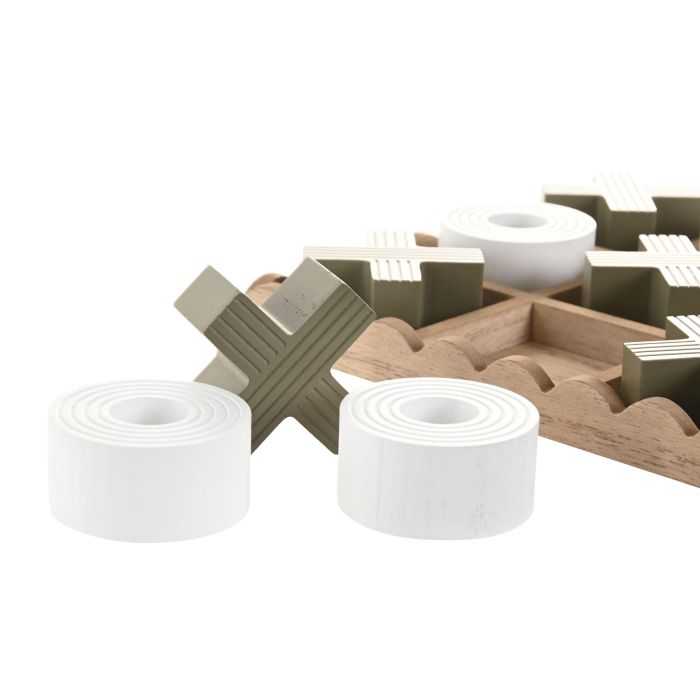 Juego De Mesa Urban DKD Home Decor Verde Camel 18.5 x 3 x 18.5 cm (4 Unidades) 2