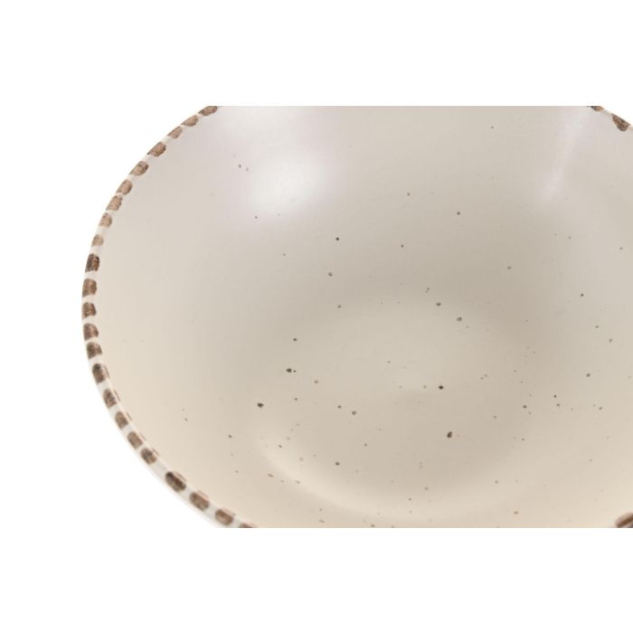 Plato Scandi DKD Home Decor Beige 20.3 x 5.3 x 20.3 cm (6 Unidades) 1 Plato Scandi DKD Home Decor Beige 20.3 x 5.3 x 20.3 cm (6 Unidades) 1