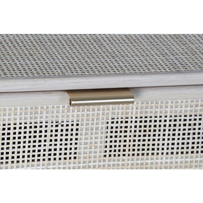 DKD Home Decor Consola Scandi Natural Dorado 120 x 42.5 x 78 cm 2